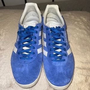 Adidas Royal Blue Gazelle Adv Sneakers Mens 8.5 Womens 10